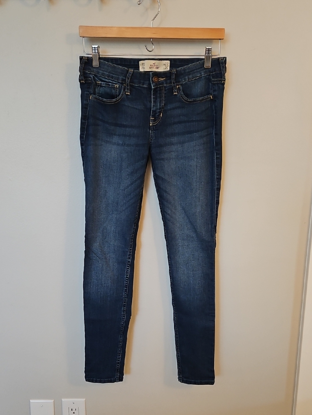 Hollister Dark Blue Skinny Jeans
